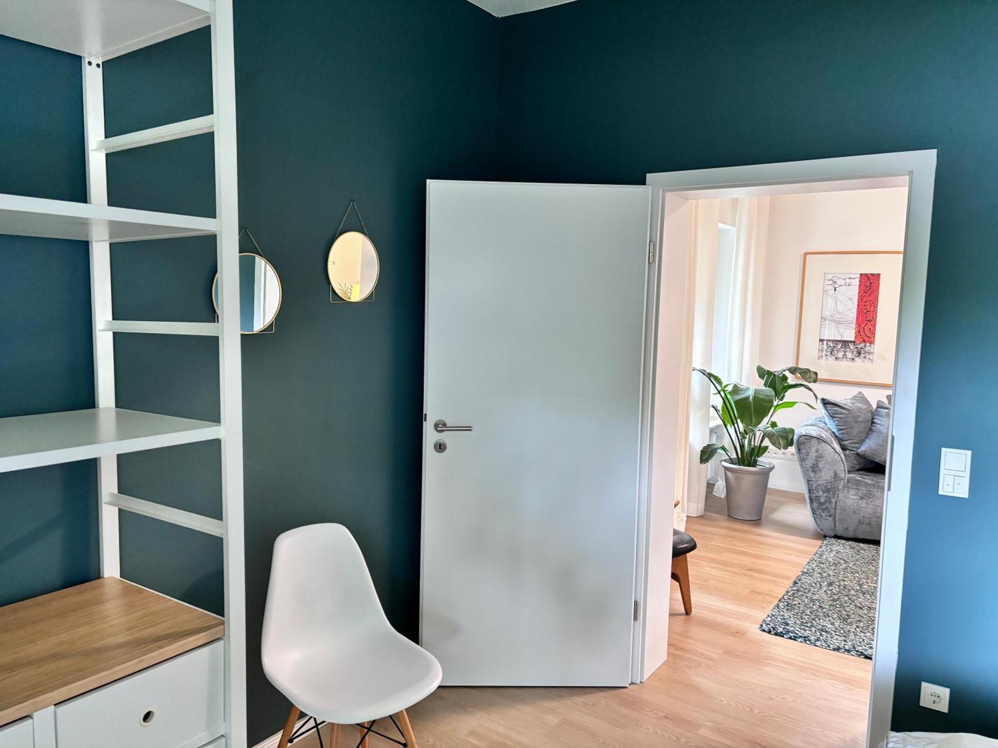 Raum2Go - No1 Modernes Ruhiges 2-Schlafzimmer Apartment City & Park Wiesbaden Luaran gambar